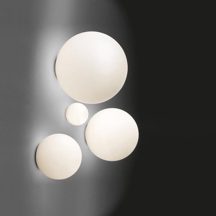 Reservedel: Glasskærm til Dioscuri 35 væglampe / loftlampe