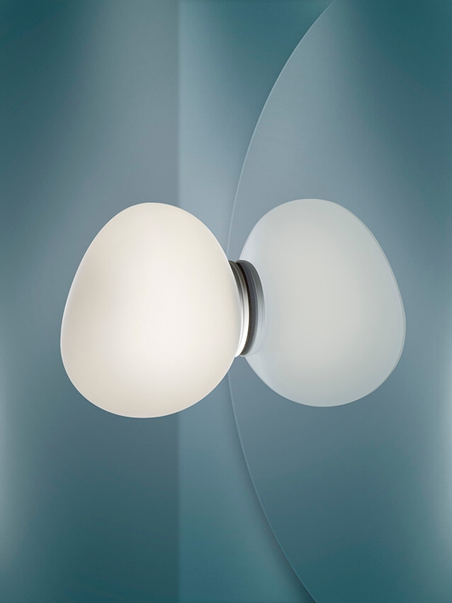 Gregg Piccola væglampe / loftlampe til spejl IP44, hvid