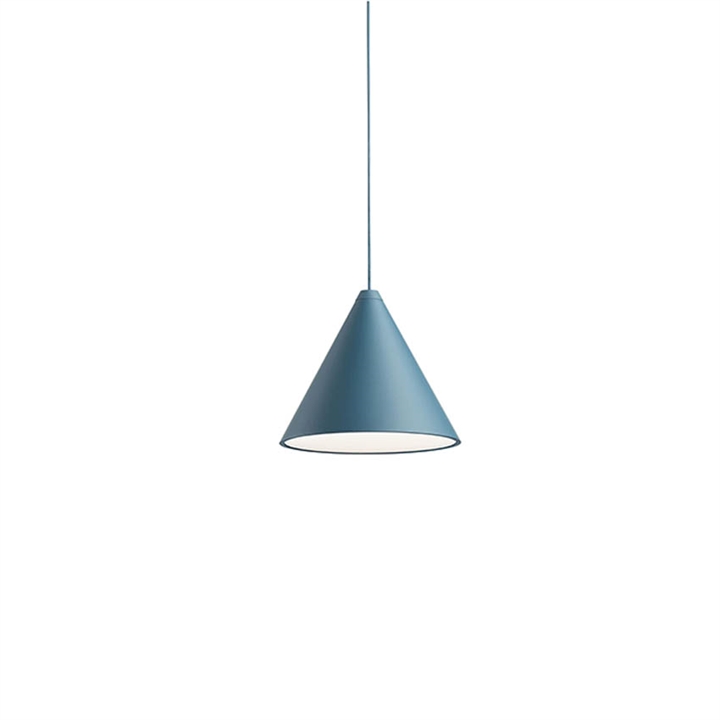 String Light cone pendel 22m, blå