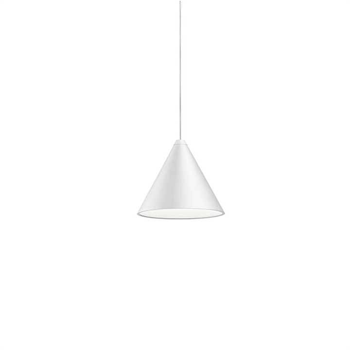 String Light cone pendel 22m m/dæmper, hvid